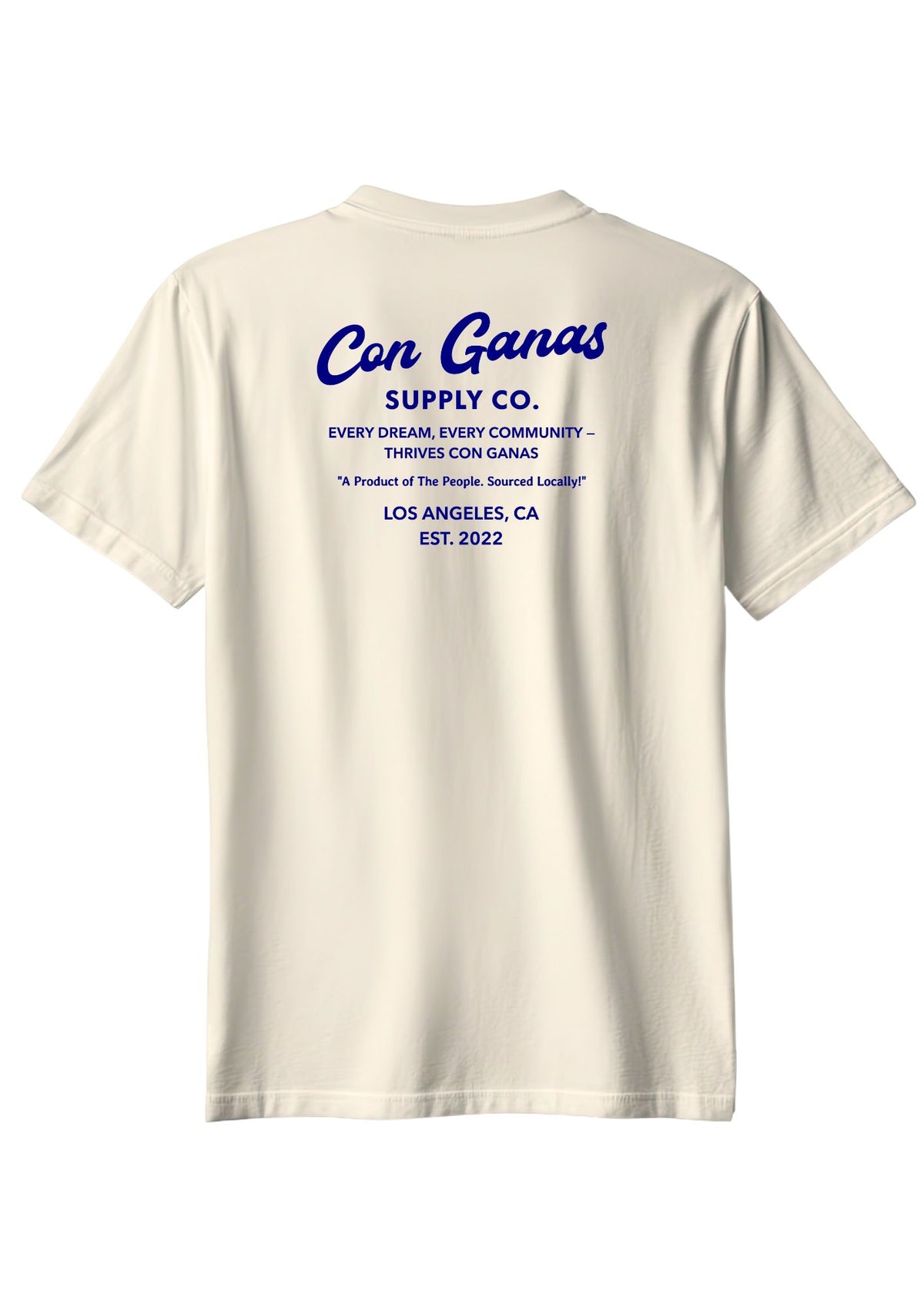 Con Ganas Supply Co. T-shirt - Paleta